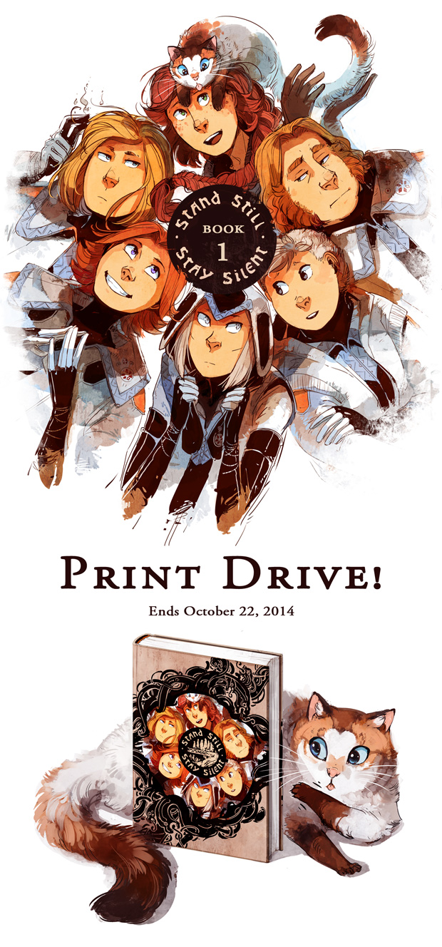 The print drive is live!